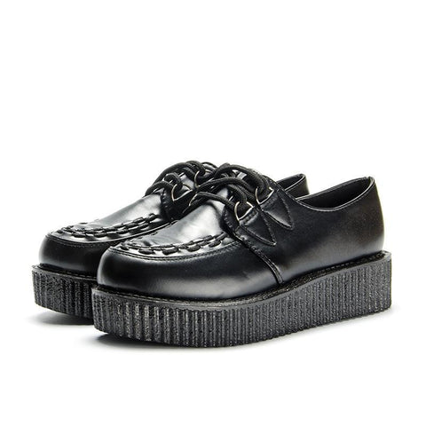 Vegan Leather Classic Platform Creepers