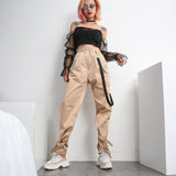 Buckled Utility Cargo Trousers