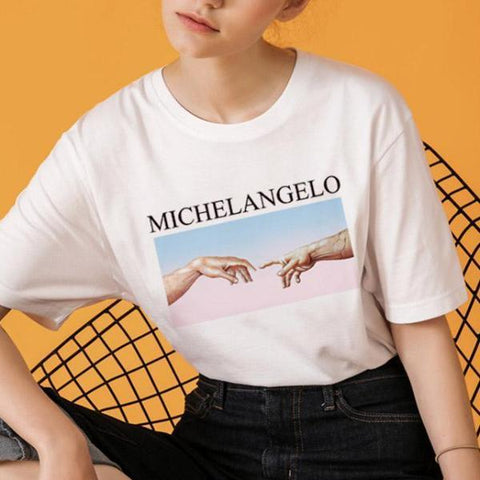 Michelangelo Creation Tee