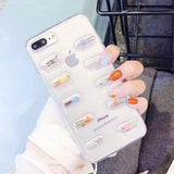 Human Pill Capsule iPhone Case