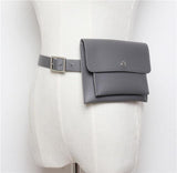 Minimal Leather Belt Bag