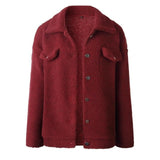 Teddy Button Up Jacket