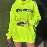 "Expensive" Neon Hoodie