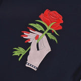 Give You A Rose Embroidered Tee