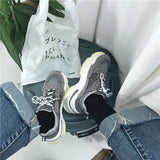 Grey Triple S Sneakers