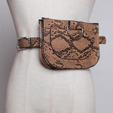 Vegan Leather Belt / Waist Bag