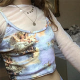 Classical Painting Camisole Top