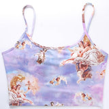 Classical Painting Camisole Top