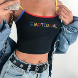 "Emotional" Primary Color Tank Top