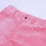 High Waisted Corduroy Bell Bottom Trousers