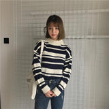Vintage Striped Knitted Sweater