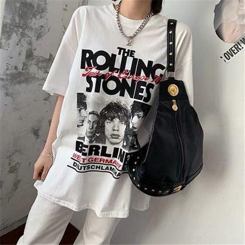 The Stones Vintage Oversized Tee