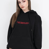 "Society Seriously Harms Your Mental Health" Hoodie