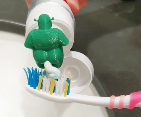 Shrek's Butt Toothpaste Cap
