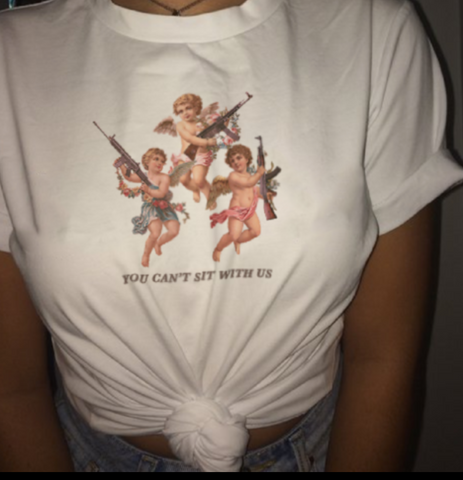 "You Can't Sit With Us" Tee